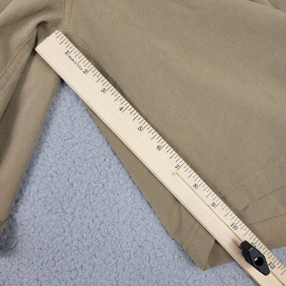 Gerry Mens Size 40 Shorts Tan Flat Front Pockets Hiking Outdoors Casual - Picture 11 of 12